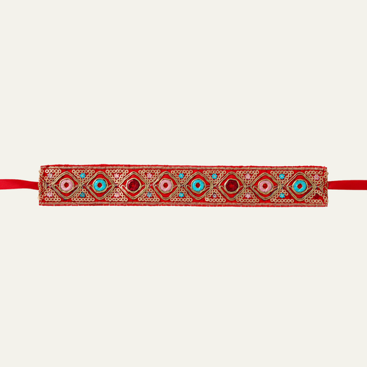 Choker India - Red